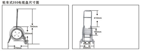 国产YL16CTD220V轮车式电缆盘