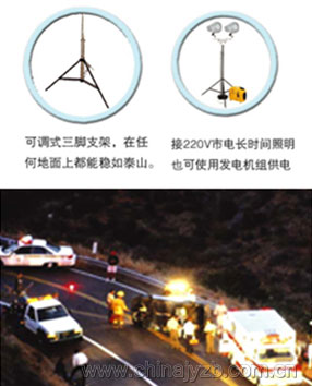 GRS3000C便携式高亮度金卤升降工作灯