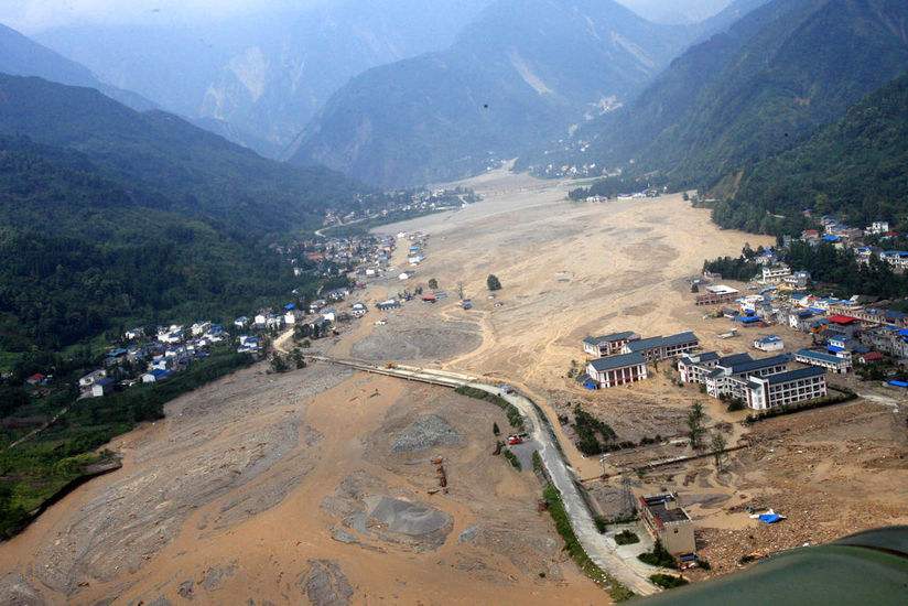 冲刷 山洪
