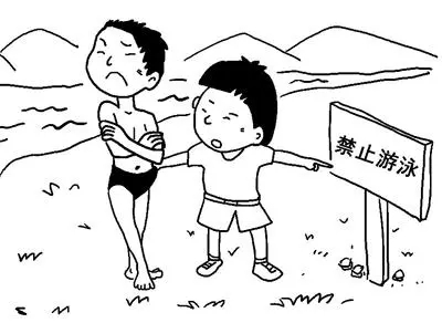 禁止游泳