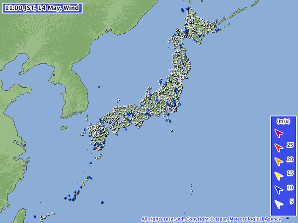 日本气象厅研发强风预测系统