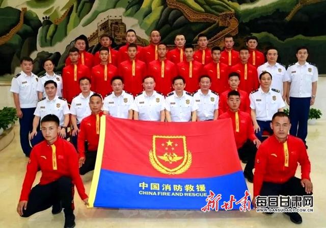 甘肃消防士赵继磊代表中国出战世界消防救援锦标赛